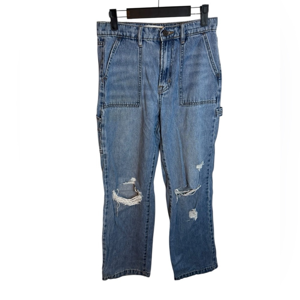 Hidden Logan Dad Distressed Carpenter Jeans - Picture 3 of 9